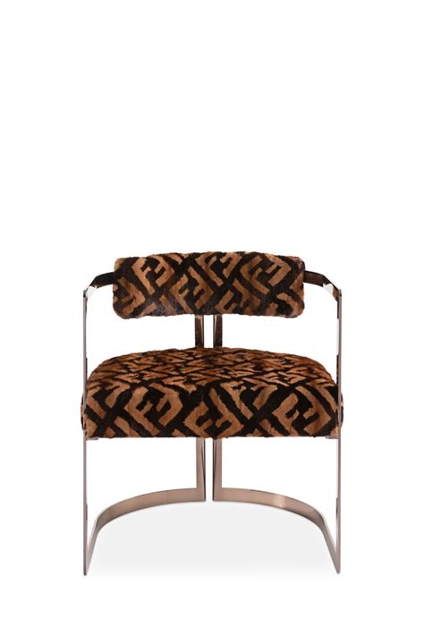 fendi fur chair|fendi furniture outlet.